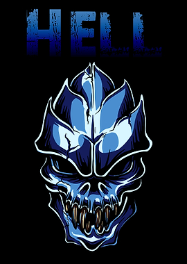 Demon Skull Gothic Devil