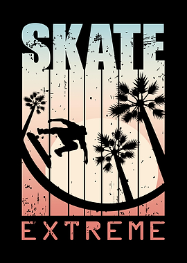 Skate Extreme Retro Design