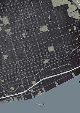Toronto Downtown Map