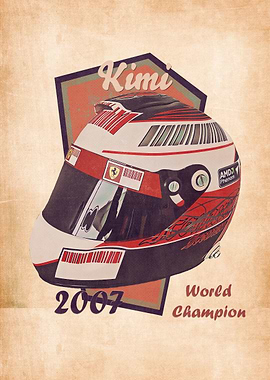 Kimi Raikkonen helmet