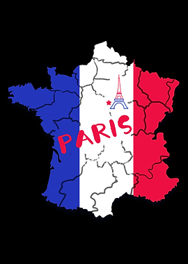 Paris France Map