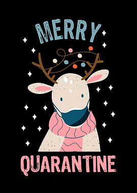 Quarantine christmas mask
