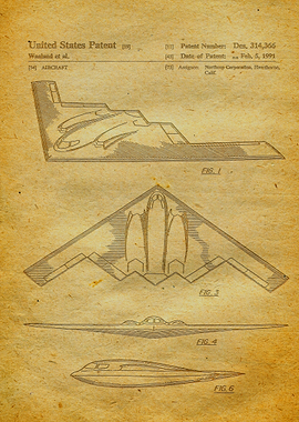 17 B2 Bomber Patent