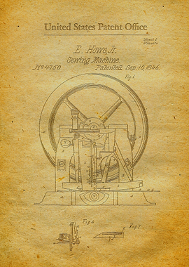 19 Sewing Machine Patent