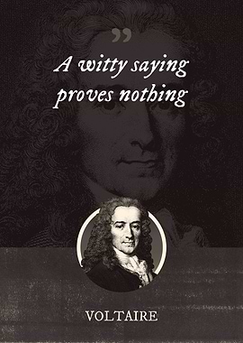 A witty saying proves