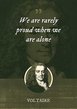 We are rarely proud when