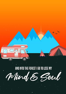 Mind And Soul Camper Decor