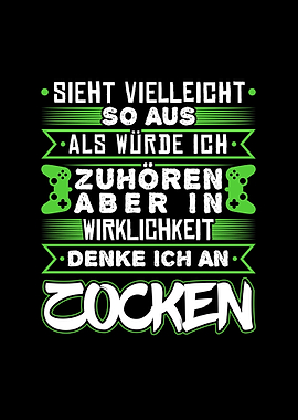 Zocken Gamer Gaming
