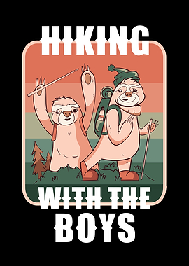 hiking with the boys