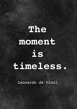 Leo da Vinci Quote D030