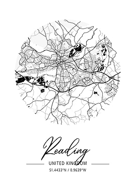 Reading Area City Map