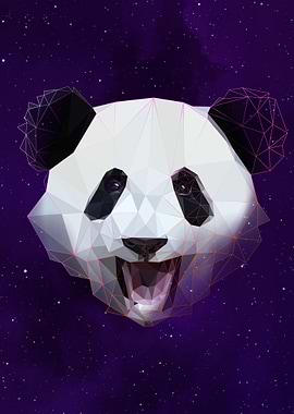 panda on modern art