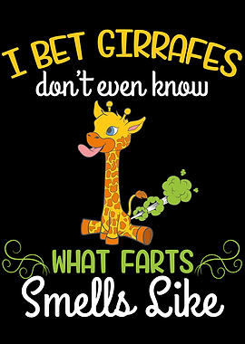 Giraffe Farts Bad Smells