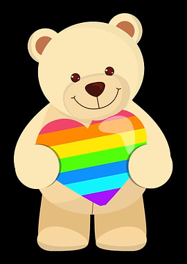 Bear Hugs Rainbow LGBTQ