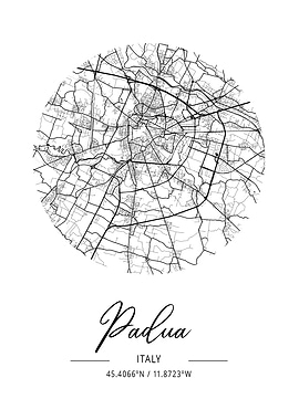 Padua Area City Map