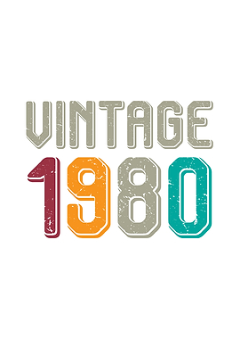 Vintage 1980