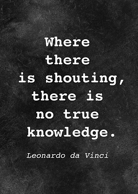 Leo da Vinci Quote D023