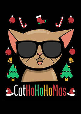 Christmas Animal Cat Lover