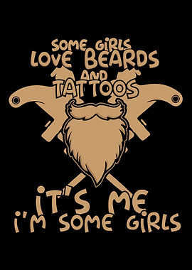 Tattoo Beard Hippy Hipster