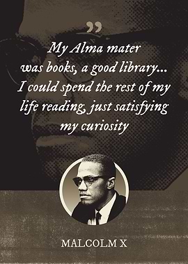 My Alma mater was books