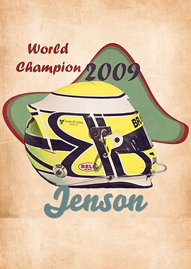 Jenson Button Helmet