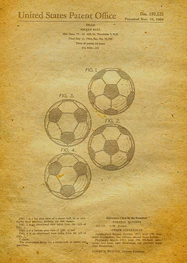 19 Soccer Ball Patent