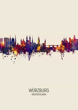 Wurzburg Skyline