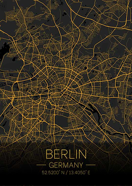 Berlin Germany Citymap