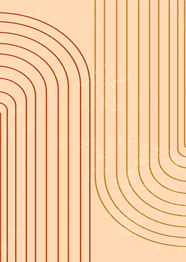 Autumn Arch MidCentury