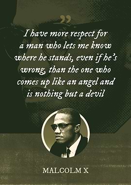 I have more respect for a