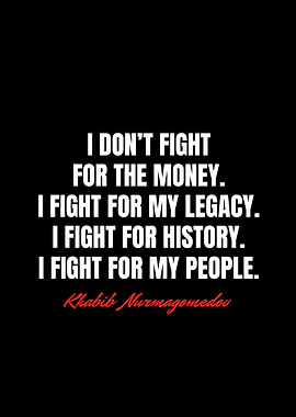 Khabib Nurmagomedov Quotes