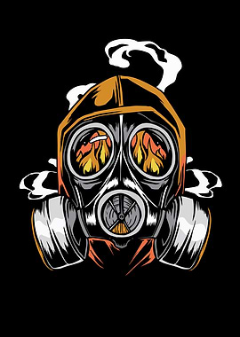 GAS MASK FIRE