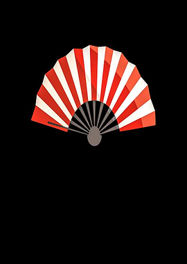 Japanese fan gift Flamenco