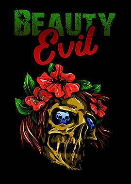 Demon Skull Gothic Devil