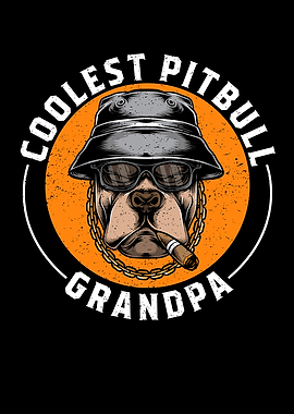 Cool PitBull Grandpa