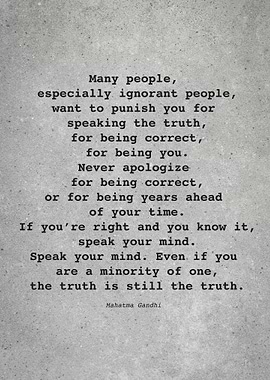 Mahatma Gandhi Quote L004