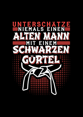 Karate Schwarzen Grtel
