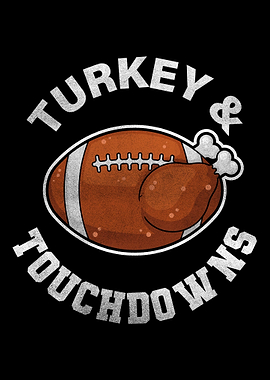 Turkey Touchdowns Funny