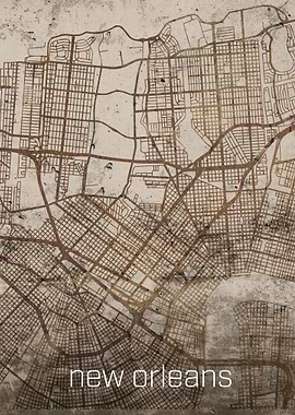 New Orleans Rusty Streets