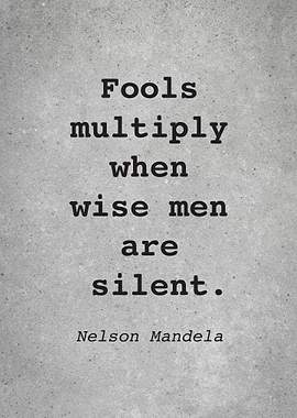 Nelson Mandela Quote L007