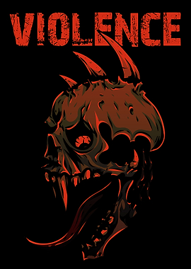 Demon Skull Gothic Devil