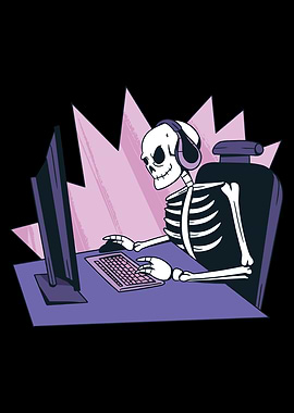 GAMER SKELETON