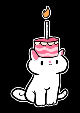 Cat Cake Cat Owner Gift