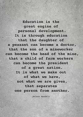 Nelson Mandela Quote L006