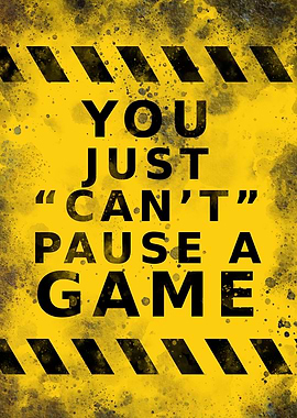 Can t pause a game