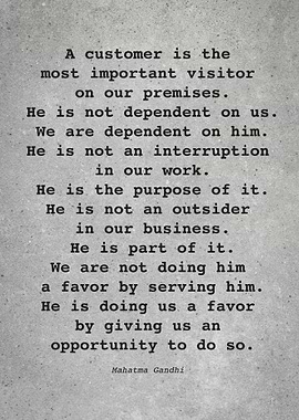 Mahatma Gandhi Quote L012