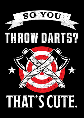 Axe throwing Darts Gift