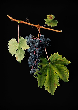 Vintage Grape Colorino Art