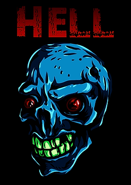 Demon Skull Gothic Devil