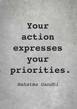 Mahatma Gandhi Quote L018